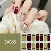 ZA - Adhesivo para uñas blanco sin hornear, totalmente impermeable, parche para decoración de uñas, sensación avanzada, simple, pegamento para esmalte de uñas al por mayor