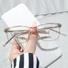 1362 Novo Tr90 Internet Trendy Fashion Anti-Blue Light Óculos Advanced Sense Plain Óculos Armação Óculos Femininos Óculos Masculinos Armação