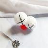 Nova Fivela de Sapato Desenho Animado Olhos Grandes xx Olhos Cadarço Fivela Decorativa Sem Fivela Flor de Sapato Cor de Doce Tênis Combinar