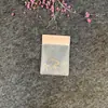 Bolsa para Joyería Bolsa Auto-sellante de EVA Estilo Ins Sentido Avanzado Aretes Anillo Bolsa Sellada para Joyería Escarchada Bolsa Antioxidación