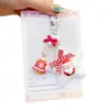 Bolsa de Peluche Original Nueva de Santa Claus Colgante Adorno de Corona de Navidad Lindo Llavero de Campana Colgante para Bolsa Miu Venta al por Mayor