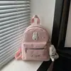 Mochila de conejo Miffy con lunares muy atractiva y linda, mochila nueva de estilo coreano para niña, gran capacidad, ligera, adecuada para ir al trabajo