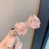 Pinza para el Cabello de Lazo Completa de Pedrería Brillante Clip Coreano de Lujo Ligero Nuevo Estilo Clip para Flequillo Pinza de Pato de Gama Alta de Verano Pinza Lateral para Mujer