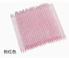 Palito para remoção de esmalte de manicure palito laranja curto multi-funcional ponta de dupla face diamante descarregamento relevo de unha removedor de pele morta Palito Faia
