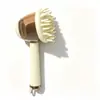 Escova de Banho para Cães e Gatos  Para Tomar Banho, Tosar, Limpar, Massagear e Remover Pelos Soltos com um Pente de Silicone