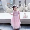 Exportación de Ropa Infantil Vestidos para Niñas Faldas Tutú Rosas para Niñas Vestidos de Verano para Niñas Vestido Princesa Ailuo