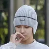 Chapéu de Lã Quente de Inverno Liso com Forro de Fleece Transfronteiriço para Homens Tendência Meninos Comércio Exterior Chapéu de Lã Novo Chapéu Frio Chapéu para Homens