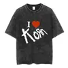 Korn Follow the Leader Camiseta Lavada 20º Aniversario Metal