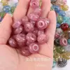 Miçangas Brilhantes para Rodas DIY, Brilho Fino, Brilho Explosivo, Miçangas Artesanais, Miçangas Soltas, Miçangas com Furo Grande, Acessórios para Corrente de Celular