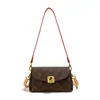 Bani Meizi Bolsa Pequena de Corrente Nova Moda Vintage Feminina Compacta e Requintada Bolsa de Ombro Único Transversal Bolsa Quadrada Pequena de Axila