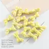 Mini Laço de Cerâmica em Formato de Doce Pulseira Grampo de Cabelo Corrente de Celular Materiais DIY Contas Soltas Acessórios de Joia
