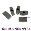 Liga Dura Virgem 22 Bloco de Aço Tungstênio Ruijun Aço Endurecido Corte por Fio 12 Furos Condutivo 106mm Detalhes do Corte por Fio