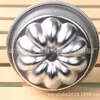 Forma de bolo de fundo de crisântemo de 6 polegadas, forma de bolo de liga de alumínio, forma de bolo de gelatina redonda, utensílios de panificação H9019
