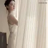 Tecido de Cortina de Gaze de Linho Estilo Chinês, Transmite Luz mas Não Mostra o Interior, Material de Cortina de Janela de Alta Qualidade para Sala de Estar, Tela de Janela Estilo Vintage, Estilo Japonês