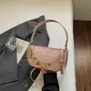 Bolso de Mano Pequeño Estampado de Gama Alta para Mujer, Nuevo Bolso de Hombro con Cadena de Moda para el Trabajo, Bolso Cruzado de Hombro Único de Nicho, Moderno