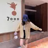 Chaqueta Camisa de Cuadros Retro Coreana de Manga Larga para Mujer Nueva Colección Primavera Verano 2025 Estilo Perezoso Versátil Chaqueta Cárdigan Camisa