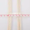 Cinta de Ribete Rayada de Colores, Cuerda de Borde para Textiles del Hogar, Adorno para Cojines y Cortinas, Cuerda de Borde para Ropa Infantil, Accesorios de Adorno para Prendas