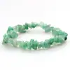 Pulseira de Cascalho de Cristal Natural Xiyin Transfronteiriça da Amazon Ágata Jade Pedra Irregular Pulseira Joias Atacado