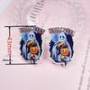 Pendientes de Calavera de Acrílico, Calabaza y Lápida de Halloween, Colgante Pequeño, Joyería Personalizada para Fiesta DIY