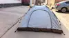 Barraca dobrável tipo guarda-chuva, barraca de acampamento à prova de chuva de montagem rápida para exterior, barraca automática espessa com revestimento prateado bloqueador de luz