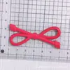 Accesorios Creativos Asimétricos de Lazo para el Cabello Accesorios Plástico DIY Funda para Teléfono Móvil Hebilla de Zapato Material Hecho a Mano Parche Accesorios