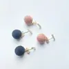 Oferta Especial Aguja de Plata Esterlina 925 Chapado en Oro Real Borla Geométrica Nuevo Diseño Pendientes de Moda Simples de Alta Calidad para Mujer