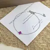 Pulsera de Plata de Ley S925 Chapada en Platino de Cuatro Hojas con Diamantes para Mujer Nicho Lujo Accesible Gama Alta Normcore Pulseras Apilables Extremadamente Finas
