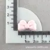 Lazo Brillante de Colores Material de Pegamento de Crema DIY Puntos Pajarita Funda de Teléfono Serie de Colores Macarrón Accesorios para el Cabello para Niños