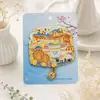 Imanes Metálicos para Refrigerador de la Ciudad de Lijiang China Souvenirs Personalizados Memorabilia de Viaje Cultural y Creativo Imanes Magnéticos para Refrigerador Hechos a Medida