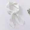 Pañuelo Pequeño de Seda Monocromático, Pañuelo de Satén, Pañuelo Delgado de Seda de Verano, Pañuelo Versátil de Primavera y Otoño, Pañuelo Pequeño Decorativo, Pañuelo para el Cuello