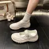 Sandalias de Velcro Estilo Otoño 2026 para Mujer, Zapatos Deportivos Casuales de Suela Gruesa, Zapatos tipo "Papá" Huecos de Boca Baja para Mujer