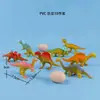 Decoración de pastel de Dinosaurio pequeño caricatura Monstruo pequeño muñeco de juguete Niños Bebé accesorios para hornear de cumpleaños enchufe