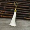 Tassel de parafuso de rosca com tampa de parafuso, bola de parafuso, fio de pendurar tassel, nó chinês, decoração pendurada, acessórios diy, tassel para cortina