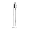 Amazon Cross-Border 1010 Conjunto de Talheres de Aço Inoxidável Talheres Ocidentais Faca, Garfo e Colher para Bife Conjunto de Colheres de Sobremesa Conjunto de 24 Peças