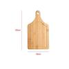 Fabricantes venden tabla de pan de madera con mango redondo, tabla de pizza, madera maciza, bandeja de pan grande favorablemente