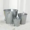 Cubos de estaño rústicos, adornos, dulces, hogar, balcón, maceta, lata, maceta para suculentas, decoración de escritorio, maceta de estilo rústico