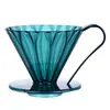 [Novo Filtro de Café] Copo Filtro de Café de Vidro V60 Conjunto Funil para Cafeteira Filtro Papel de Filtro
