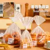 Bolsa de empaque para pan tostado, bolsa transparente sellada personalizada para repostería horneada, bolsa para rebanada de pastel de comida para snacks 450g