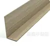 Foshan Tira Decorativa de Acero Inoxidable 304 en Forma de L Acero Inoxidable con Veta de Madera Tira de Borde de Ángulo Recto de Acero Inoxidable Rodapié de Acero Inoxidable Personalización