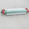 Limpiador de Cepillo Rodillo No Motorizado Accionado por Correa, Transportador Resistente al Desgaste, Rodillo Cepillo Pasivo de Nylon para Planta de Cemento, Procesamiento y Personalización