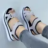 AliExpress 2026 Nuevos Zapatos de Mujer de Comercio Exterior: Sandalias Planas de Suela Gruesa Boca de Pez para Mujer, Sandalias de Playa de Una Tira, Talla 43