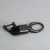 Llavero Personalizado para Coche Transfronterizo Llavero de Cuerda de Cuero Tejido a Mano Llavero de Aleación de Zinc para Hombre Grabado Creación de Llaveros