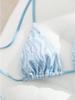 Nuevo Bikini Sexy Deseo Puro Estampado Chica Hot Vacaciones Traje de Baño para Mujer