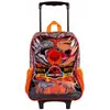 Mochila Infantil com Rodas Jurassic World Batalha G 44cm