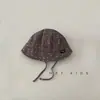 Sombrero de Cubeta para Bebé 2026 Primavera y Otoño con Lazo de Lunares Sombrero de Sol para Bebés y Niños Pequeños Sombrero de Sol para Viaje Otoño