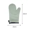 Luvas Térmicas Antiescaldantes de Silicone para Cozinha Micro-ondas Antiderrapantes Espessadas Resistentes a Altas Temperaturas para Forno Vaporizador Assar