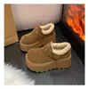 Zapatos Birkenstock de Moda Estilo Bosque Retro Suela Gruesa Completamente Cubiertos de Peluche para Mujer 2026 Nuevo Estilo de Invierno Aumentadores de Altura Birkenstock Ropa de Exterior Zapatos para Mujer