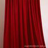 Tecido de Veludo Pano Vermelho Palco de Casamento Fundo de Conferência Toalha de Mesa Decoração de Casamento
