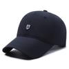 Sombrero para hombre primavera y otoño mediana edad y ancianos gorra de béisbol ocio al aire libre protección solar gorra con visera gorra de secado rápido venta al por mayor de fábrica