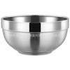Aço Inoxidável 304 Tigela Platina Tigela de Camada Dupla Isolada Espessada Cantina Restaurante Tigela de Arroz Multiuso Tigela de Macarrão Venda por Atacado Louça